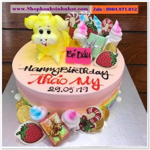 Bánh Sinh Nhật Con Heo Tuổi Hợi- Y71